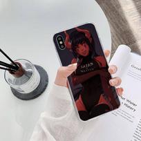 Seksuali velnio moteris telefono dėklas IPhone 14 13 12 11 XS X 8 7 6 Plus Mini Pro Max SE 2022 Telefonui Minkštas skaidrus telefono dėklas iPhone 14