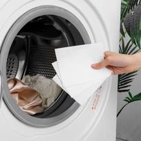 24/50 vnt. Dažų sulaikymo skalbinių lakšteliai Drabužių maišytas plovimas Anti-confuse Spalvos Absorbcija Spalvos Nepiniginis audinys Namų skalbimo mašinos prietaisai 24pcs white