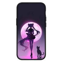 Dėklas, skirtas iPhone 15 14 Xiaomi Redmi Note 13 12 11 Pro Max X 8 7 9 XR Samsung Galaxy S24 S23 A05 OPPO A15 Huawei Anime Sailor Cartoon Moon telefono dėklas for Huawei P30 švelni smėlinė