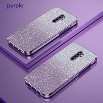 Prabangus blizgantis gradientinis dėklas, skirtas Xiaomi Redmi Note 8 pro 2021 moterims, minkštas silikoninis apsauginis galinis dangtelis On note8 8pro Funda Redmi Note 8 violetinė