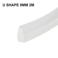 Sandarinimo juostos ekranas F/U formos namų tobulinimo dušas F Shape 8mm 10M white