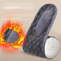 2vnt Savaime šildomi termo vidpadžiai pėdoms Žieminiai šilti vilnos termo Memory Foam vyrams Moteriški sportiniai batai Savaime šildantys batų pagalvėlės 35-36 pilka