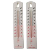 Wall Thermometer Accurate Greenhouse Home Indoor Outdoor 2PCS