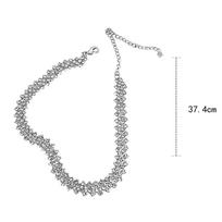 Pilnos chokerių vėriniai moterims Geometriniai vėriniai 1pc gray