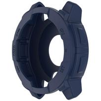 „Garmin Instinct 3“ dėklas, 45 mm, 50 mm, minkštas apsauginis dangtelis, apsaugantis nuo įbrėžimų, minkštas kraštų apsauginis apvalkalas, skirtas „Garmin Instinct 3“. for Instinct 3 45mm tamsiai mėlyna spalva