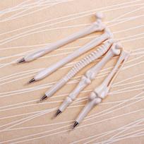 5pcs Cartoon Bone Style Ballpoint Pen Creative Ballpen Kawaii Magical Pen Fashion School Office Writing Supplies