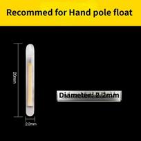 10PCS/lot 2.2-4.5mm Light Night Fishing Float Rod Lights Dark Glow Stick Fishing Accessories Fluorescent Lightstick Noctilucent