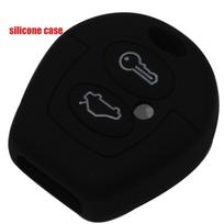 jingyuqin Nuotolinio automobilio rakto dėklas, skirtas VW Polo Golf Jetta Sharan, Seat Ibiza Leon Toledo Mii Altea, SKODA FABIA OCTAVIA kosmoso kariūno spalva