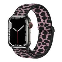 Nailoninė kilpinė apyrankė Apple Watch apyrankei 44mm 40mm 46mm 42mm 45mm 49mm 41mm 42mm apyrankė iWatch Series Ultra 10 9 8 7 6 5 SE2 apyrankė 38mm 40mm 41mm 42mm