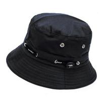 Sulankstoma kibiro skrybėlė vienspalvė rudeninė Panamos kepurė plataus krašto UV apsauga plokščia viršutinė hip-hop kepurė nuo saulės Unisex žvejo kepurė juoda