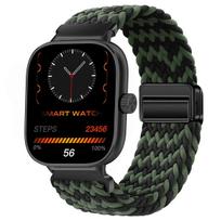Magnetinė kilpa Xiaomi Redmi Watch 5 4 apyrankei, reguliuojama pintinė sportinė nailoninė pakaitinė correa apyrankė Miband 8pro 9pro apyrankei For Redmi watch 5