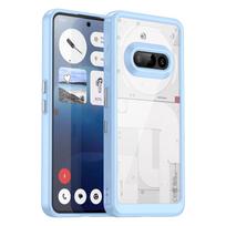 Transparent Colorful TPU Case for Nothing Phone 3a 2a Plus Protective Cover Clear Shell Fundas Nothing Phone 3a mėlyna