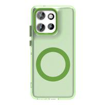Dėklas Motorola Moto Edge 50 Neo 5G, atsparus smūgiams, magnetinis, belaidžio įkrovimo dangtelis, Moto Edge50 Neo Edge50Neo saldainių spalvų dėklai For Edge 50 Neo žalia