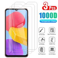 3 vnt. apsauginis stiklas, skirtas Samsung M13 M55 5G, ekrano apsauga, grūdintas stiklas Galaxy M13 4G M23 M33 M53 M14 M34 M54 5G, stiklinė plėvelė For Samsung A12 gryna