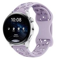 Graviruotas laikrodžio dirželis, minkštas kvėpuojantis sportinis dirželis 18/20/22MM Suderinamas su Amazfit Huawei Samsung oppo xiaomi 18mm