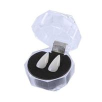 2 vnt./rinkinys Helovino Cosplay Vampyro Iltys Vilkolakio Dantys Karnavalinio Kostiumo Aksesuaras Dantis KTY 15mm