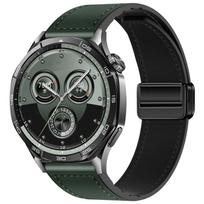 22 mm 20 mm odinis+silikoninis dirželis Huawei Watch GT6/GT5/Pro GT4 3 Pro 46 mm sportinis apyrankė Samsung Galaxy Watch 7 6 5 dirželiui 22mm Universal