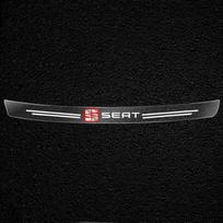 Skaidri apsauginė lipdukas automobilio bagažinės ženkleliui SEAT Leon FR 5 6 Alhambra MK3 MII Altea 5F Ibiza Toledo Cordoba seat black