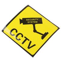 5Pcs CCTV Video Surveillance Security Camera Alarm Sticker Warning Signs