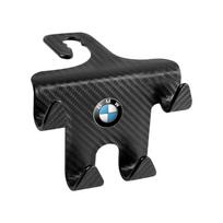 Automobilio galinės sėdynės kabliukas Pakabinama laikymo priemonė Mobiliojo telefono laikiklis BMW M E46 E39 E90 E60 E36 F30 F10 E34 E30 F20 E92 M3 M4 M5 X3 X4 X5 X6 X7 1Pcs-BMW juoda