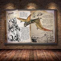 Modulinė drobė Ark Survival Evolved Paveikslai Tapyba Išgyvenimo žaidimas Namų dekoras Spaudinys Dinzaurų plakatas Svetainė Modernus sienų menas 20x30cm