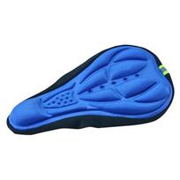 Minkštas ir patogus 3D Pad MTB dviračio sėdynės užvalkalas dviračių dviračio sėdynės pagalvėlė mėlyna