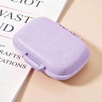 Portable 8-Grid Dustproof & Moisture-Proof Medicine Box - 7-Day Pill Organizer