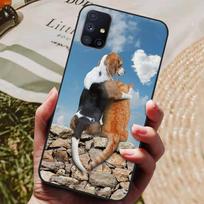 Skirta Samsung Galaxy M51 dėklas Vilko animacinis filmas Silikoninis minkštas TPU galinis dangtelis Skirta Samsung M51 Telefonų dėklai GalaxyM51 M 51 M515F Coque For Samsung M51