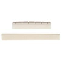 6 String Bone Guitar Bridge Saddle & Acoustic Guitar Blank Bone Nut Repair Part 1