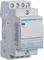Hager modulinis kontaktorius 25A 2Z 2R 24V AC (ESD427)