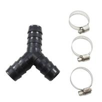 Didelio stiprumo PVC Y formos šakojimo vamzdžio jungtis keliems drenažo taškams, 20 mm skersmens, apsauganti nuo pratekėjimo 1
