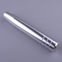Silver 18cm Long Manual Gear Shift Shifter Lever Stick Knob Universal for Car M8 M10 M12 Aluminium