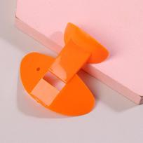 Vaikiška nosies fleita, plastikinė fleita, tamsiai mėlyna, nosies treniravimo švilpukas nosies ir gerklės kontrolei, nosies pratimų fleita, nosies fleitos, Grover oranžinė