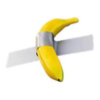 Hand Painted Duct Tape Banana Funny Car Sticker Strong Stickiness Realistic Looking Creative Funny Bumper Sticker Car Decal A white
