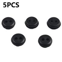 5pcs Rubber Grommet Gas Tank Grommet Rubber Sealing Ring Rubber Gasket Replacement Kit Black Protect Tool For Lawn Mower Trimmer
