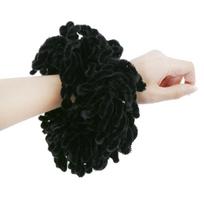 Flexible Rubber Band Volumising Scrunchie Hair Ties Muslim Women Hair Tie Ring Bun Clip Elastic Hair Bands Hair Accessories KTB juoda