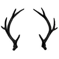 Deer Horn Headwear Party Prop Antlers Headwear Halloween Carnival Hair Props Medium 18CM