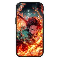 for Samsung Galaxy S25 S24 S23 S22 Ultra FE Plus A37 A57 A56 A55 A06 A16 A15 A36 A26 A35 A05 A25 A54 A34 S9 Case Kamado Tanjiro Demon Slayer Kokushibo for Samsung Galaxy S20 Plus aero
