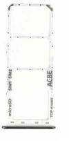 SIM kortelės laikiklis Samsung A325 A32 4G 2021 Baltas originalus (service pack)