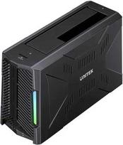 „Unitek“ prijungimo stotelė, 1 x M.2 NVMe diskas, 1 x SATA diskas, USB-C 10Gbps S1234B01-EU