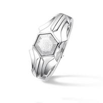Yin Taifei Thai Silver Meteorite Adjustable Ring - Seven Seas Luxury Gift for Boyfriend Adjustable Open