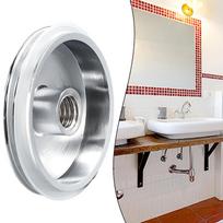 38 mm Pakeičiama kriauklės/baseino nutekėjimo kamštelio dangtelis Lengvai iššokantis Click Clack - Chromuotas