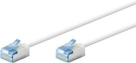 Wentronic Goobay Kabelis LAN Patchcord CAT 6A EXTRA FLEX balta 15m