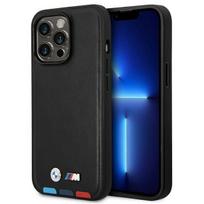 Etui do iPhone 14 Pro Max BMW MagSafe Skórzane Czarne