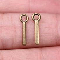 Raidės A-Z Pakabukai Antikinio Bronzos Cinko Lydinio Papuošalų Gamybos Reikmenys Papuošalų Gamyba Papuošalų Pakabukai A09-26pcs-16mm