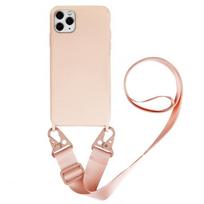 Silikoninis dirželisTelefono dėklas, skirtas iPhone 16 14 15 12 13 11 Pro Max Mini 7 8 Plus X XS Max, dangtelis, kaklo dirželis, per petį nešiojama karoliai laidas For iPhone 12 mini&Case & Strap