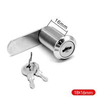 Drawer Cabinet Lock Mail Box Locker Cam Lock Universal Cupboard Door Tongue Lock Durable Furniture Drawer Lock Security Lock as the picture