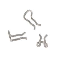 10Pcs Durable Stainless Steel Bike Disc Brake Caliper Spring Clips For Fixing Screw Pins Spring Clips Cycling Parts Accessories 10PCS sidabras