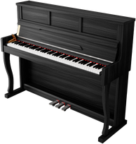Kruger & Matz KMDP-755 skaitmeninis pianinas, matinė juoda