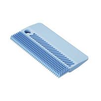 Rubber Pet Hair Remover, 2-in-1 Dog Cat Grooming Brush, Reusable Lint Remover, Double-Sided Pet Fur Removal Brush for Furniture Sofa Carpet Car Seat mėlyna